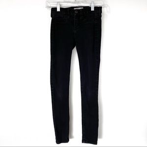 Abercrombie Kids Girls Black Skinny Jeans 12 Slim